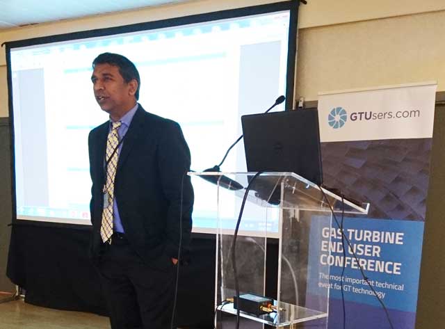 Ajay Gupta opened the GE day at the Frame 6FA end user conference