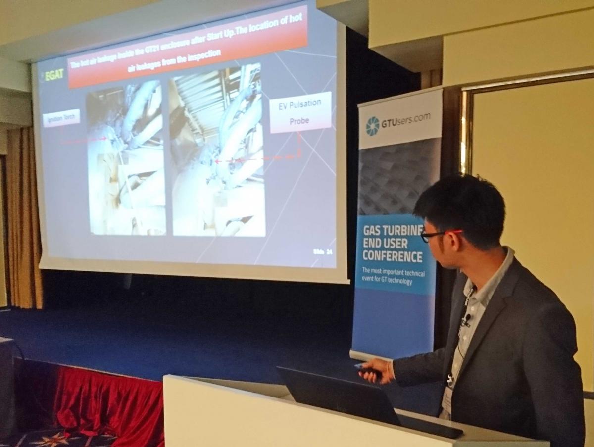 Inthat Onguttumporn from EGAT gave a presentation at the GT26 gas turbine end user meeting