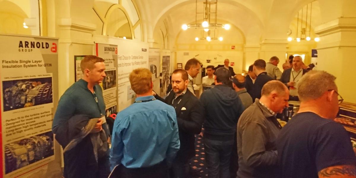vendor fair at the GT26 gas turbine end user conference